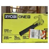 New Ryobi 18v Blower
