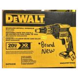 New DeWalt Cordless Screw Gun
