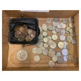 Assortment of Unsorted US Coins