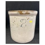 Stoneware Straight Sides Storage Crock