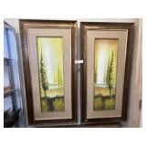 2 Unsigned Oil on Canvas