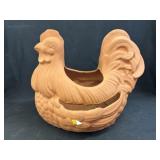 Terracotta Chicken Planter
