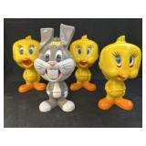 (4) Vintage Mattel Talking Toys