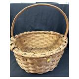 Contemporary Split Oak Woven Basket