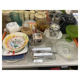 Serving Dishes, Steamer, & Utensils