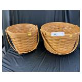 (2) Longaberger Baskets