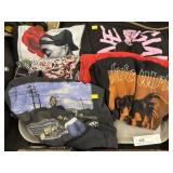 Assortment of Vintage Rap Music T-Shirts