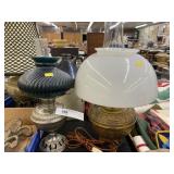 2 19th C Fluid Lights