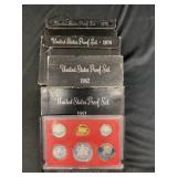 (4) US Proof Sets