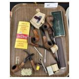 Assortment of Vintage Wooden Pipe