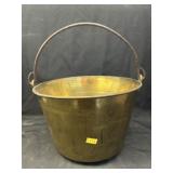 19th C. Brass Pail
