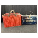 (2) Vintage Advertising Tobacco Tins