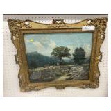 Gilt Framed Lithograph