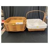 (2) Longaberger Baskets