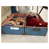 Doll Trunk w/ Assorted Doll Clothing