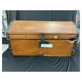 Primitive Dome Top Storage Trunk