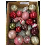 Assortment of Mercury Glass Ornaments
