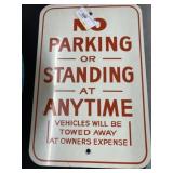 No Parking Sign