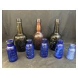 Jonathan Hoff Brewery w/ Cobalt Apothecary Bottles