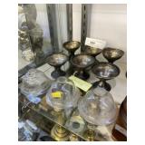(6) Sterling Silver Sherbert Stands