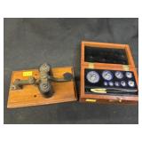Telegraph Key w/ Scale Weights