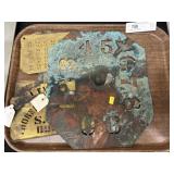 Grouping of Brass Stencils