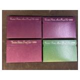 (4) US Proof Sets