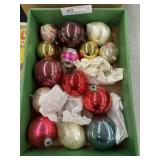 Grouping of Vintage Mercury Glass Ornaments