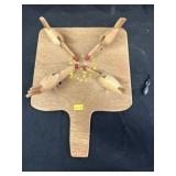 Crafted Pecking Hen Toy
