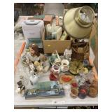 Porcelain Figurines, Lotion, Tubelight, Etc.
