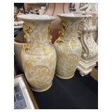 2 Contemporary Porcelain Vases