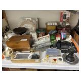 Assortment of Kitchen Wares & Home Decor