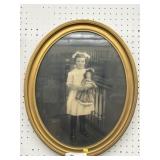 Oval Framed Portrait