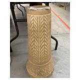 Pottery Gazing Globe Stand
