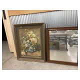 Mirror w/ Framed Print