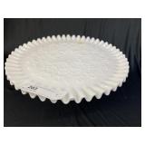 Milk Glass Cake Stand