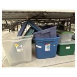Assortment of Storage Totes