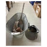 Ash Bucket w/ Sprinkling Can