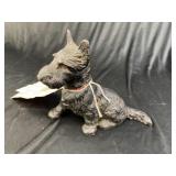 Unmarked Hubley Cast Iron Scottie Dog