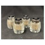 (4) Sterling Top Shakers