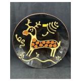 Lester Breininger Redware Plate