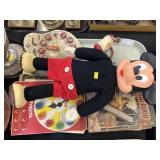 Vintage Mickey Mouse Doll w/ Games