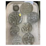 Assortment of Glass Flower Frogs