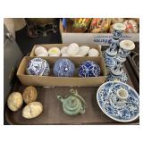 Carpet Balls w/ Delft Pottery