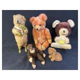 Vintage Plush Toys w/ Windup Bear
