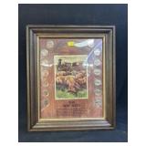 (14) Framed Buffalo Nickels