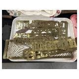 Assortment of Brass Stencils