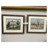 2 Davis Gray Framed Prints
