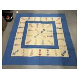 2 Vintage Bonnet Girl Quilts