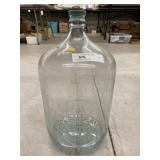 Embossed Glass Water Bottle
